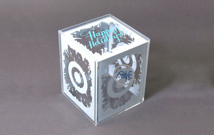 custom acrylic gift box