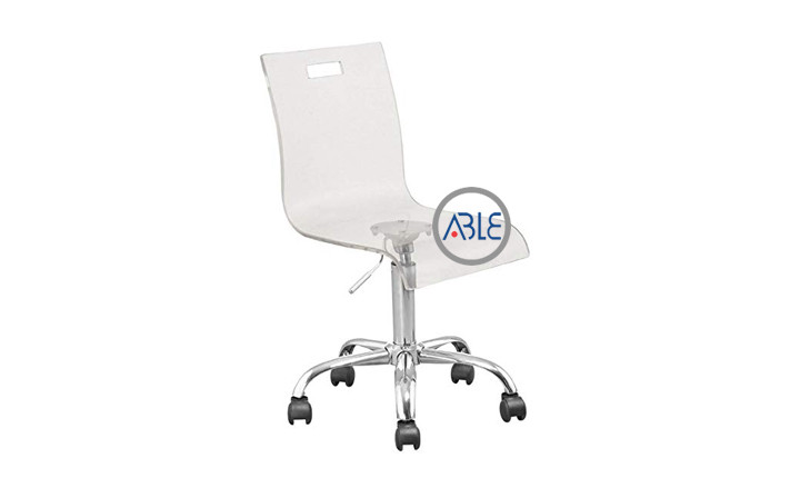 Crystal Clear Acrylic Material Custom Acrylic Office Chairs Able