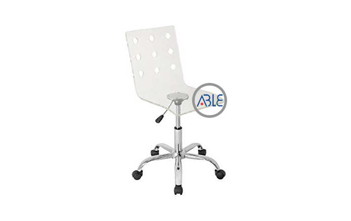 custom acrylic office chairs