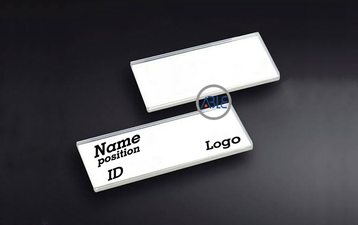 acrylic name tags