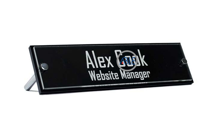 customized acrylic name plate