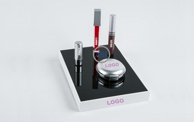 acrylic makeup display stand