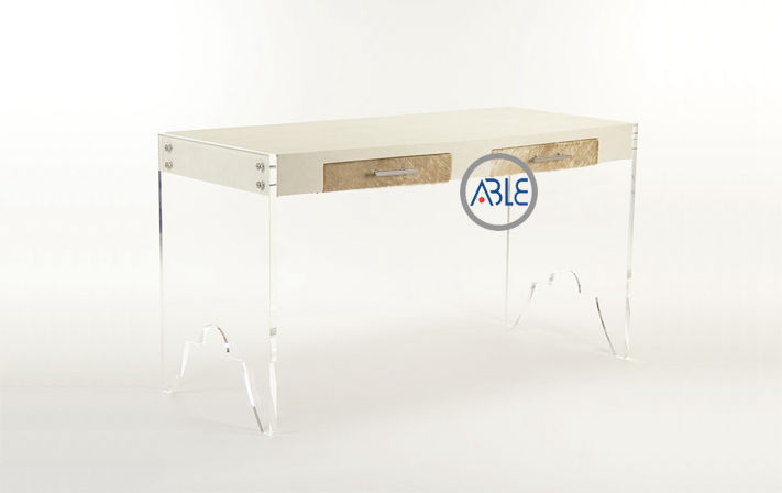 Customized Clear Acrylic Desk For Home Use Able Acrylic Display