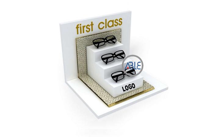 acrylic sunglass display stands for glass retail display
