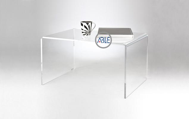 Custom study room acrylic table