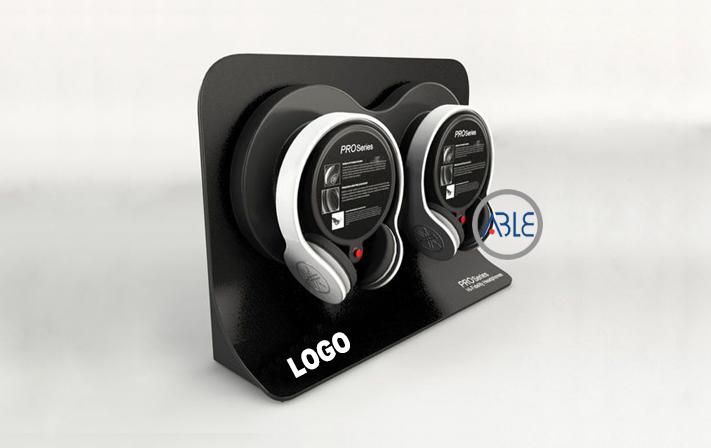 counter acrylic headphone stand