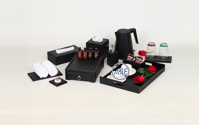 Hotel amenities supplies custom acrylic guest supplies